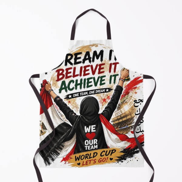 Item preview, Egyptian Football Fan World Cup Design designed and sold by Azza-Mahmoud.