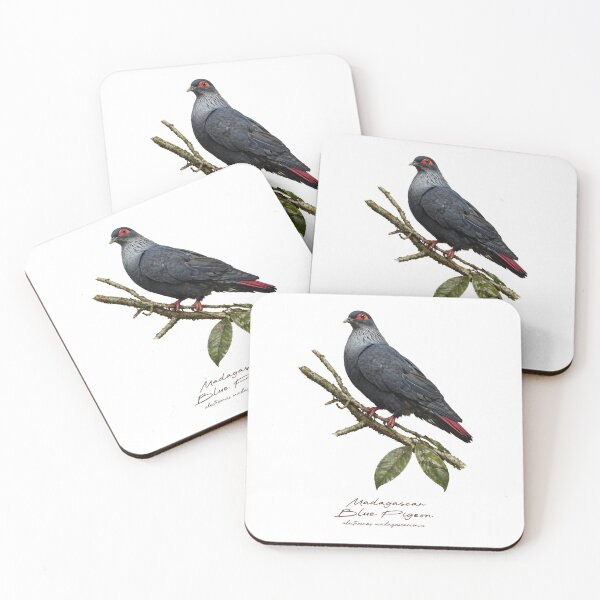 Item preview, Madagascar Blue Pigeon on Tree designed and sold by Takeda-art.