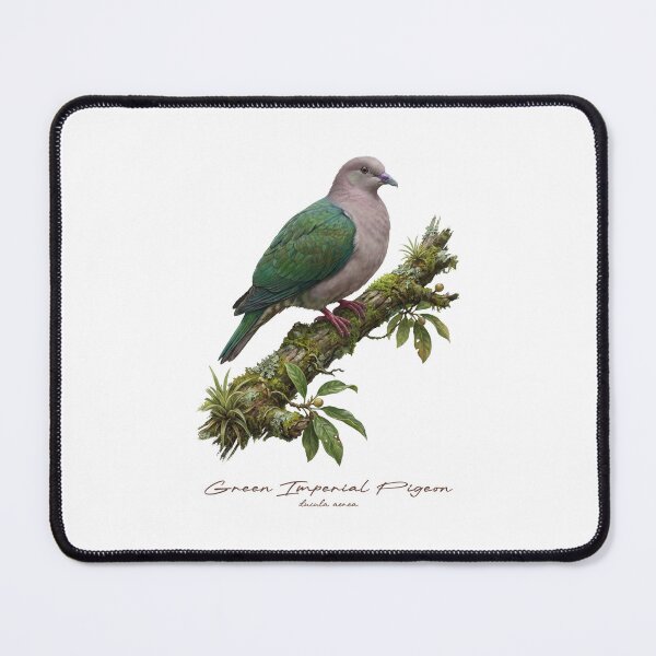 Item preview, Green Imperial Pigeon on Tropical Tree designed and sold by Takeda-art.