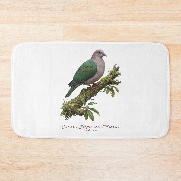 Item preview, Green Imperial Pigeon on Tropical Tree designed and sold by Takeda-art.