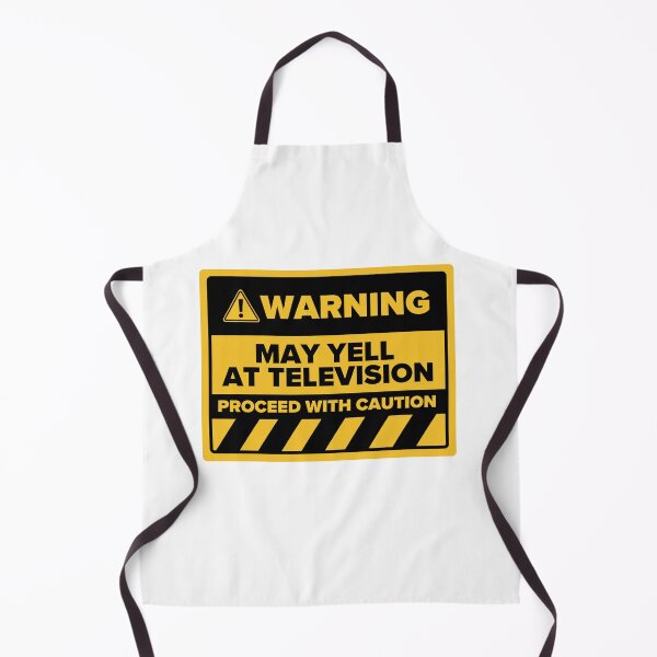 Item preview, Warning: May Yell at Television designed and sold by shopfindingbeni.