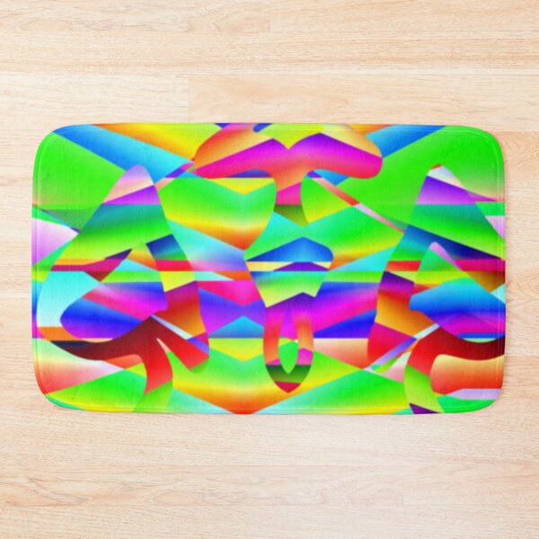 Item preview, Colorful mushrooms... designed and sold by Harryucksche.