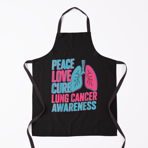 Item preview, Peace Love Cure Lung Cancer Awareness Support Ribbon Survivor Design designed and sold by kiralynstration.