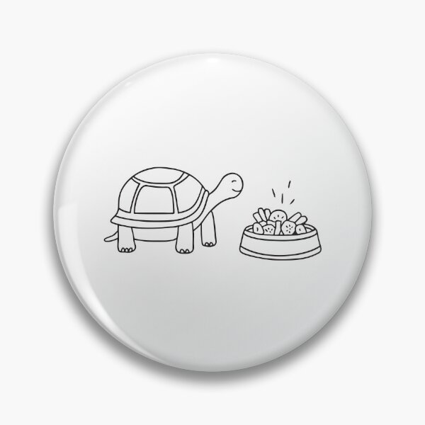 Item preview, Turtle Close to Vegetable Feeding Bowl designed and sold by rasagamastore.
