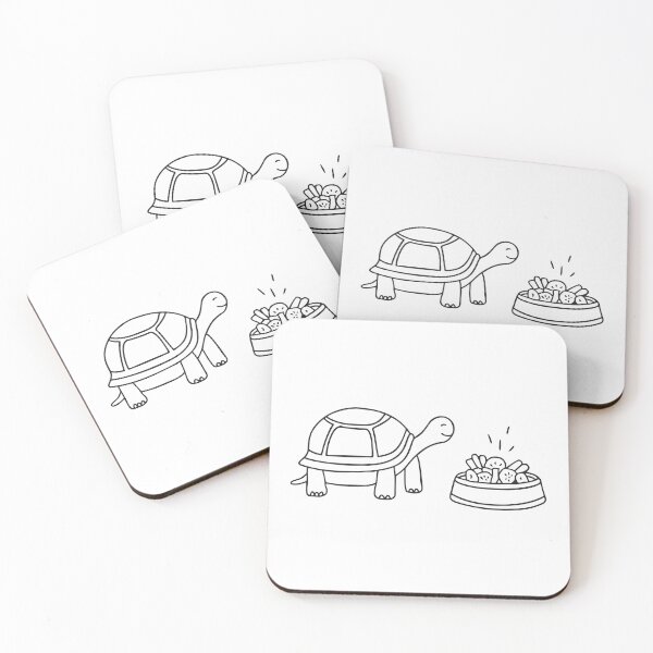 Item preview, Turtle Close to Vegetable Feeding Bowl designed and sold by rasagamastore.