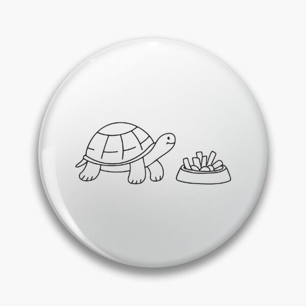 Item preview, Turtle Beside Chopped Vegetable Bowl designed and sold by rasagamastore.