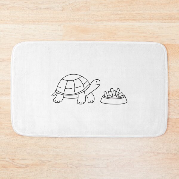 Item preview, Turtle Beside Chopped Vegetable Bowl designed and sold by rasagamastore.