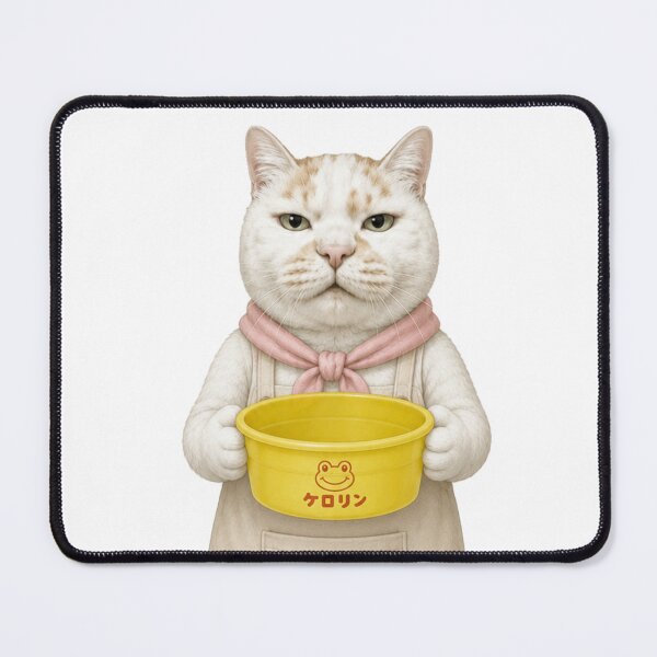 Item preview, Sentou Cat with Kerorin Bucket designed and sold by Komatoya.