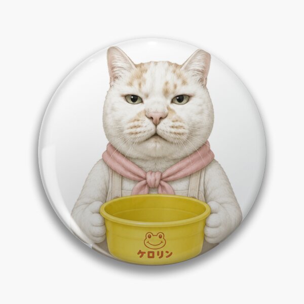Item preview, Sentou Cat with Kerorin Bucket designed and sold by Komatoya.