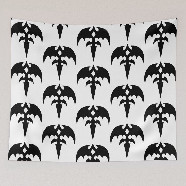 Item preview, Black Logos Queensryche designed and sold by Macalcost.