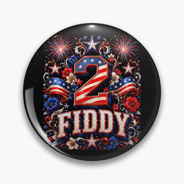 Item preview, 2 Fiddy Funny 250th Anniversary 4th of July Patriotic Art designed and sold by elongatedjazz.