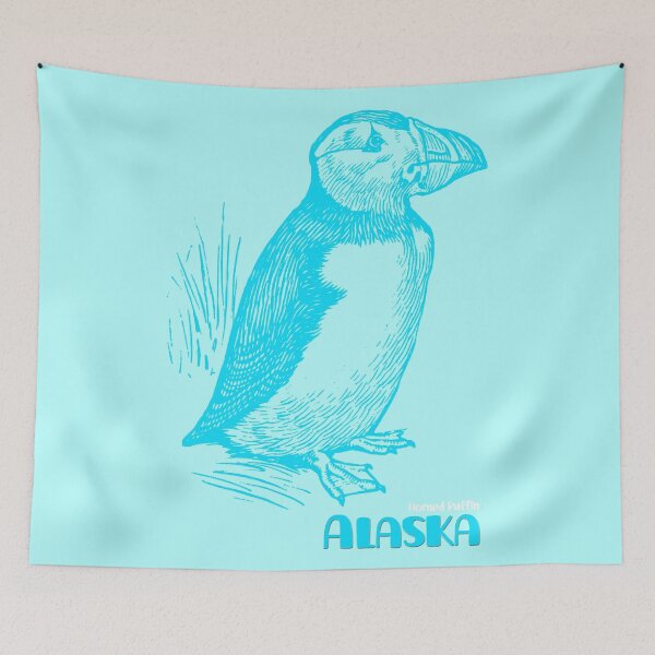 Item preview, Horned Puffin, Alaska designed and sold by AlaskaExtreme.