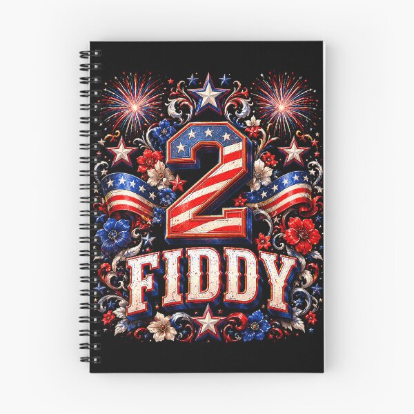 Item preview, 2 Fiddy Funny 250th Anniversary 4th of July Patriotic Art designed and sold by elongatedjazz.