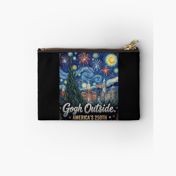 Item preview, Gogh Outside America'S 250th 1776 2026 Starry Night USA designed and sold by MaskedTarget.
