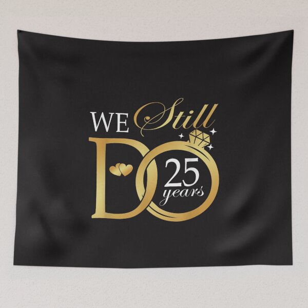 Item preview, We Still Do 25 Years 25th Wedding Anniversary Couple Celebration designed and sold by kiralynstration.