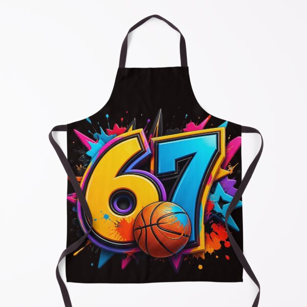 Item preview, Number 67 Basketball Champion Graffiti Splash Art designed and sold by AgnesB77.