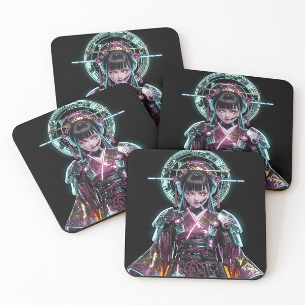 Item preview, Neon Sci-Fi Warrior Artwork designed and sold by Neo Tokio.