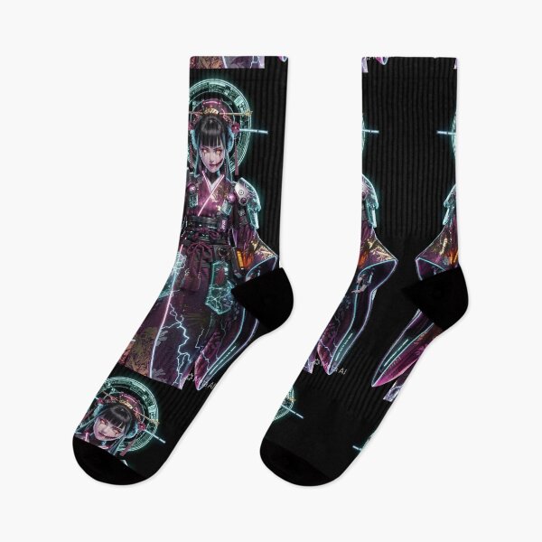 Item preview, Neon Sci-Fi Warrior Artwork designed and sold by Neo Tokio.