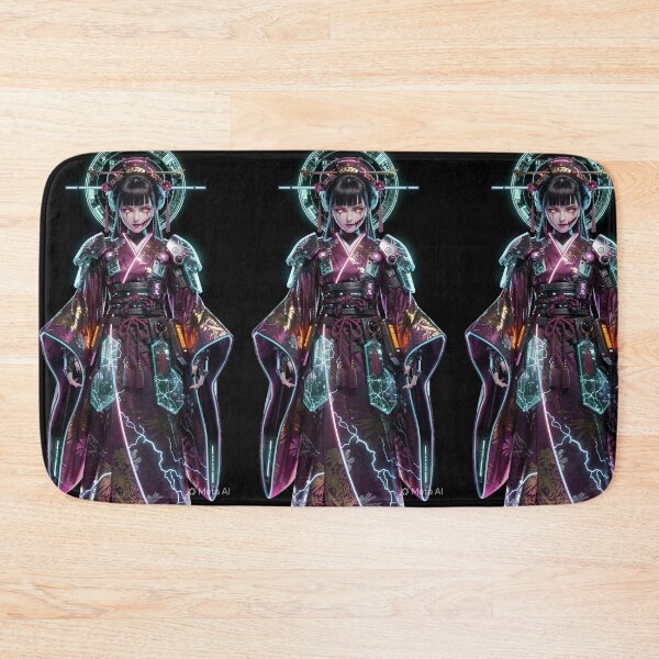 Item preview, Neon Sci-Fi Warrior Artwork designed and sold by Neo Tokio.