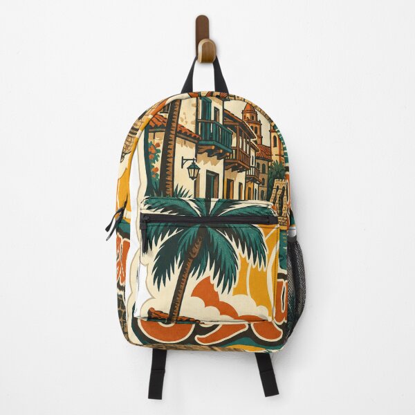 Item preview, St Augustine USA Travel Souvenir - Retro Illustration designed and sold by VisualArtsOasis.