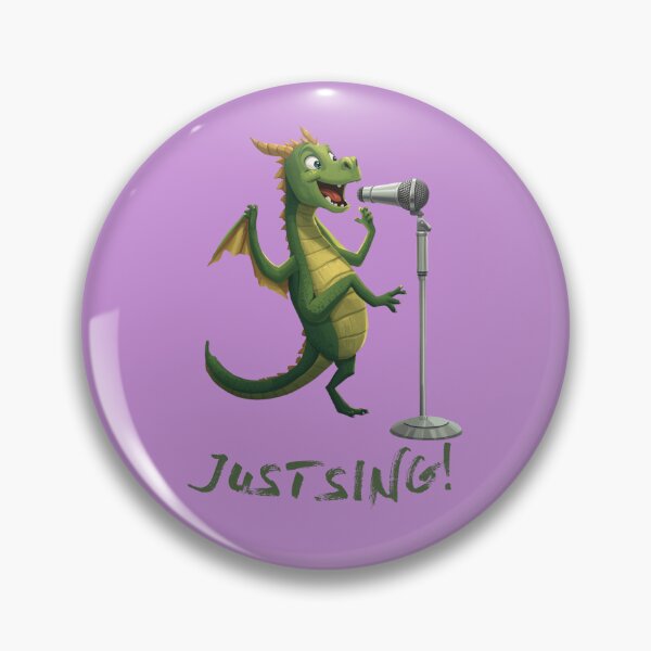 Item preview, Happy singing dragon meme designed and sold by ODD Creative.