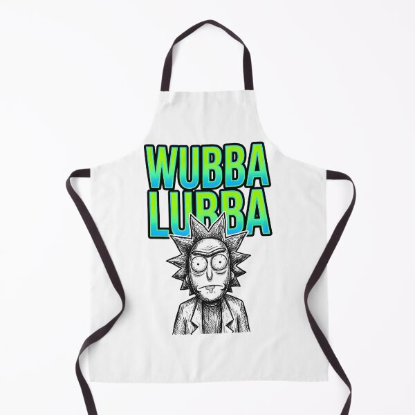 Item preview, Wubba Lubba Simple Bold Neon Vector Poster designed and sold by Dhenin Studio.