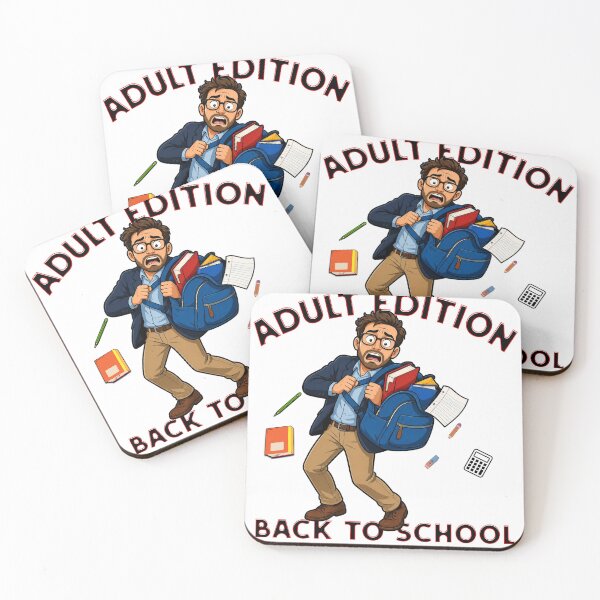 Item preview, Back to School Adult Edition Panic Humor designed and sold by SpeakingPrint2.
