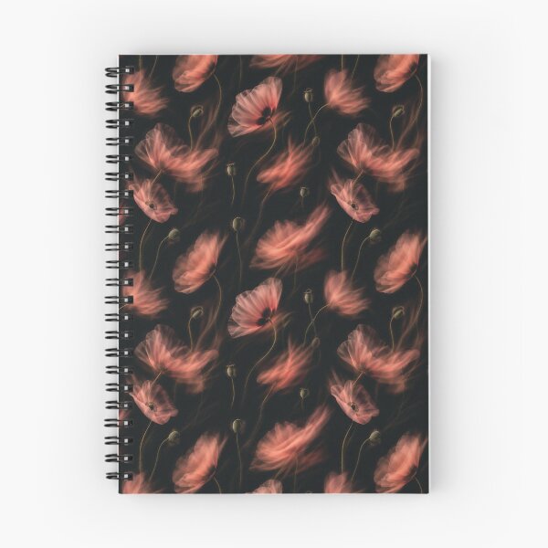Item preview, Dark floral dreamscape with painterly blur designed and sold by Designbes.