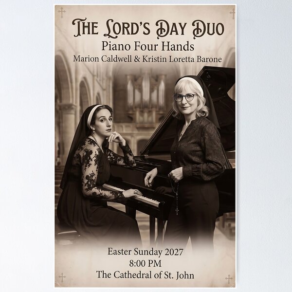 Item preview, The Lord's Day Duo designed and sold by SraotaStudio.