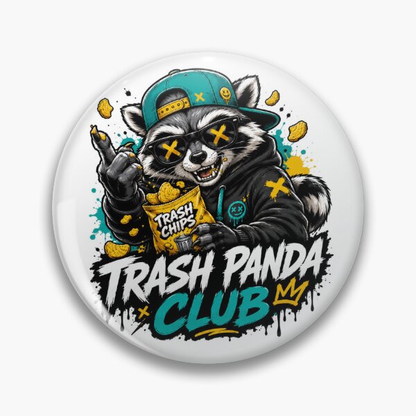Item preview, Trash Panda Society – Certified Snack Bandit Raccoon designed and sold by the-dovlat.