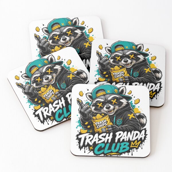 Item preview, Trash Panda Society – Certified Snack Bandit Raccoon designed and sold by the-dovlat.