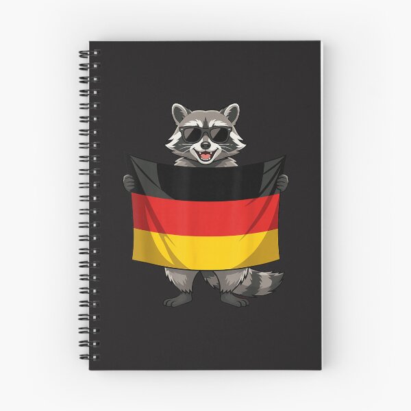 Item preview, Germany Flag Raccoon Funny German Pride Cartoon Animal Design designed and sold by kiralynstration.