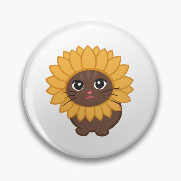 Item preview, Sunflower Cat designed and sold by CatHoods.