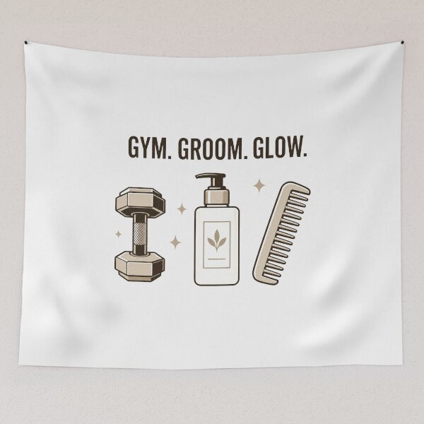 Item preview, Gym Groom Glow Looksmaxing designed and sold by pirminio.