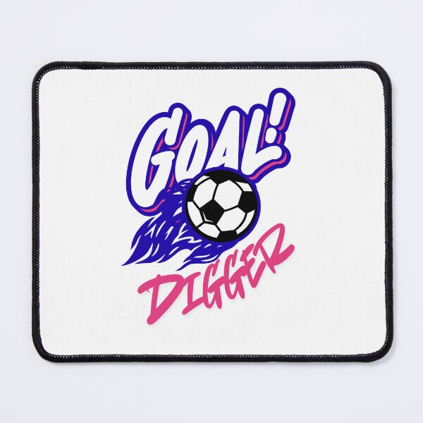 Item preview, Goal Digger Funny Soccer Pun Motivational Sports Design designed and sold by shopfindingbeni.