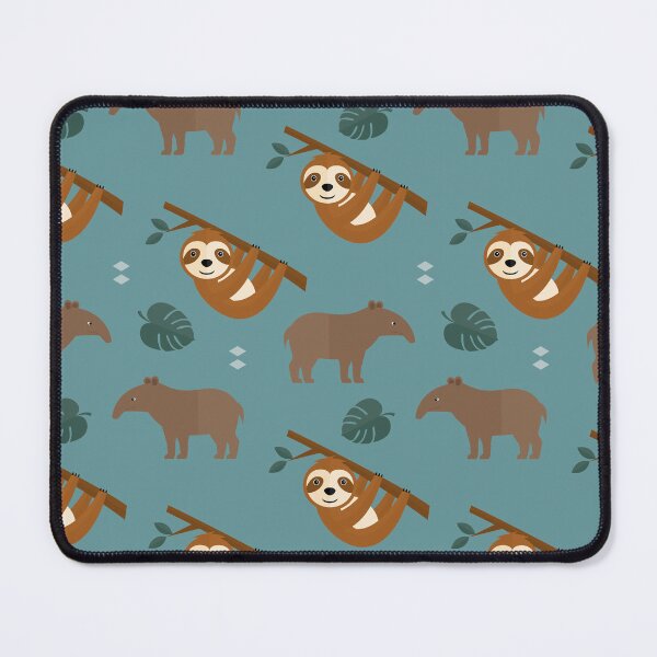 Item preview, Jungle adventures on blue designed and sold by reneesillus.