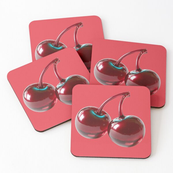 Item preview, Glossy Cherry Luxe Pair designed and sold by daila70.