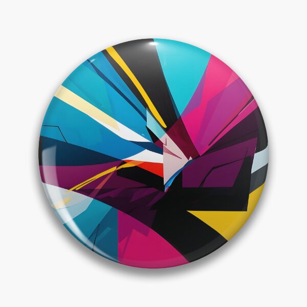 Item preview, Dynamic Abstract Geometric Shape Art designed and sold by Luna-Flow.