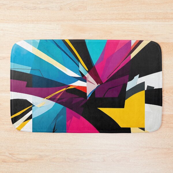 Item preview, Dynamic Abstract Geometric Shape Art designed and sold by Luna-Flow.