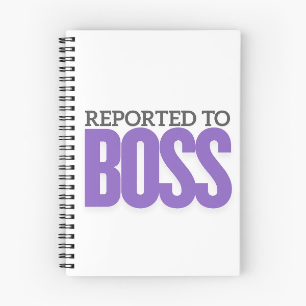 Item preview, Reported to boss designed and sold by ArtistTejal.