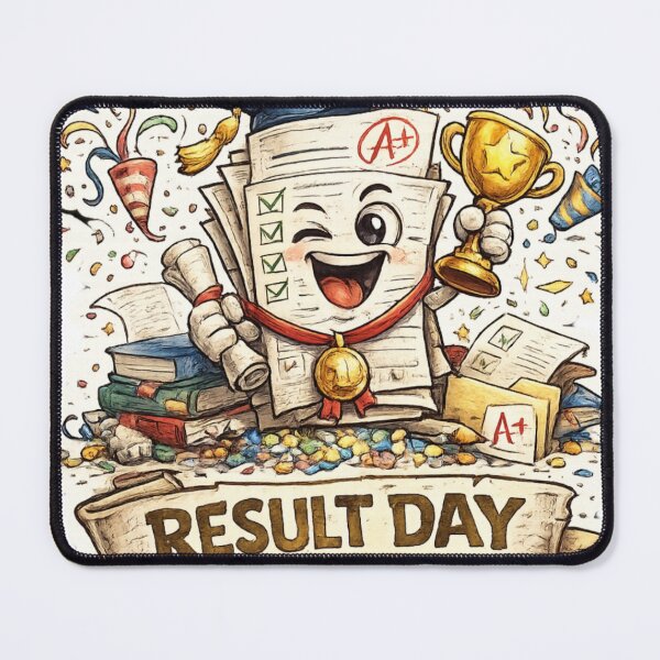 Item preview, Result Day – Academic Success Sticker designed and sold by Genzfirevibes.