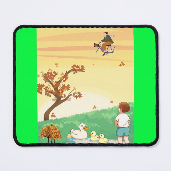 Item preview, Autumn Dreams on Two Wheels designed and sold by AwesomeDigiShop.