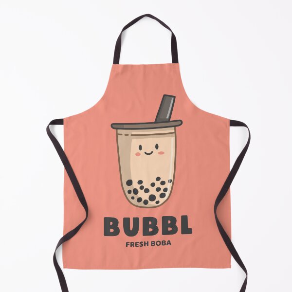 Item preview, Fluffy monster sipping a giant boba tea. designed and sold by TanmayCreates01.