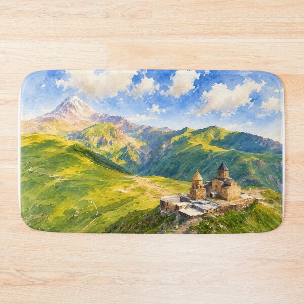 Item preview, Kazbegi Mountains (Georgia) designed and sold by HOMETOWN86.