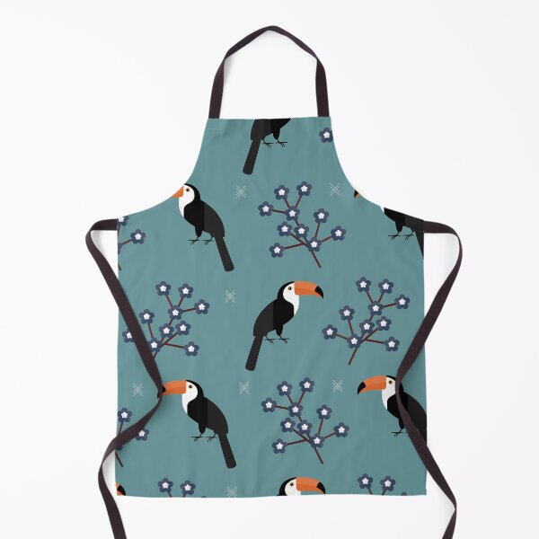 Item preview, Toucans on blue designed and sold by reneesillus.