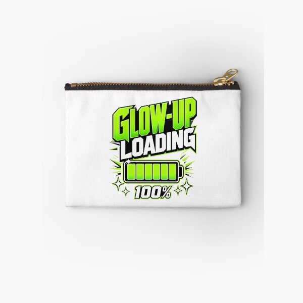 Item preview, Glow-Up Loading Battery Meme designed and sold by pirminio.