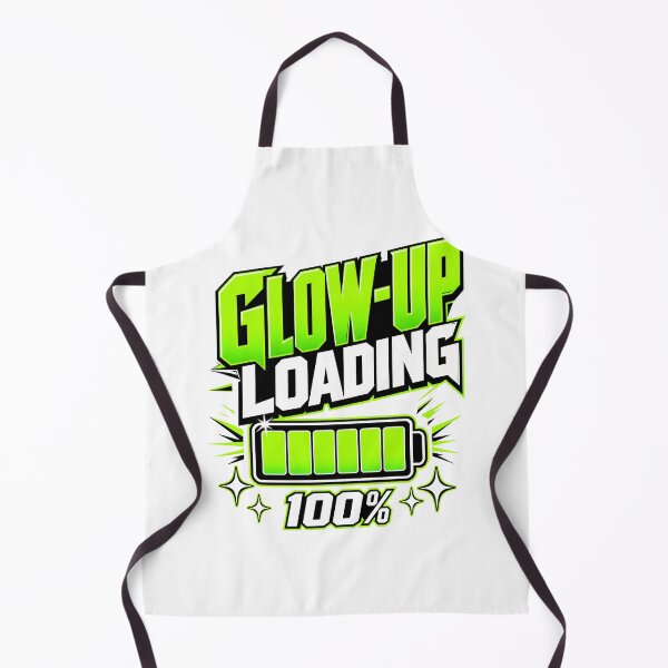 Item preview, Glow-Up Loading Battery Meme designed and sold by pirminio.