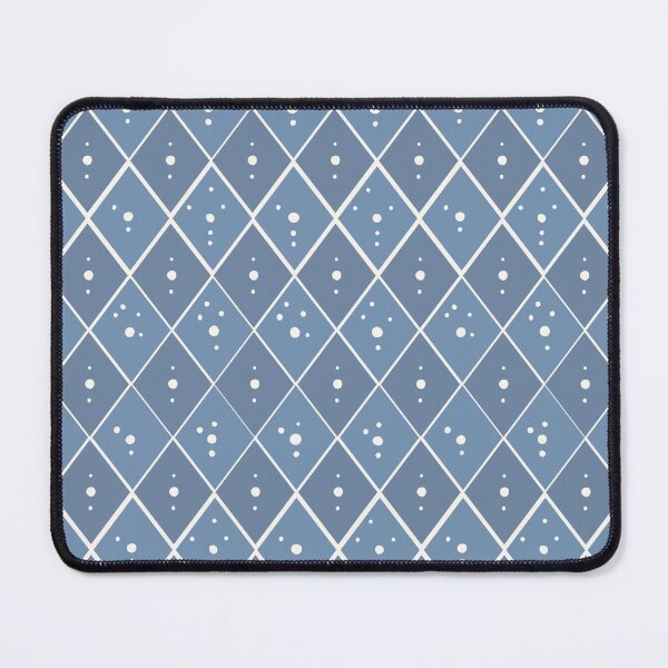 Item preview, Powder Blue Argyle Dot Pattern designed and sold by Little Wimbly.