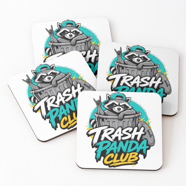 Item preview, Trash Panda Brotherhood – Raccoon Rebel Club designed and sold by the-dovlat.