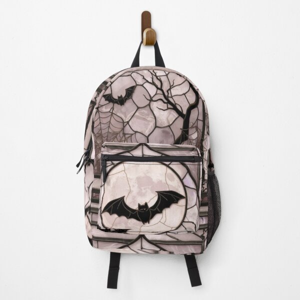 Item preview, Night Elegance: Purple Bat Stained Glass designed and sold by BriSher.